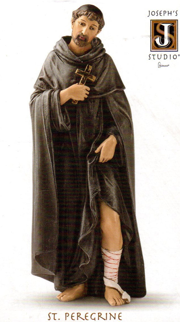 Statue - St Peregrine 150mm