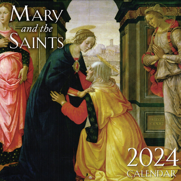 2024 Mary and the Saints Wall Calendar