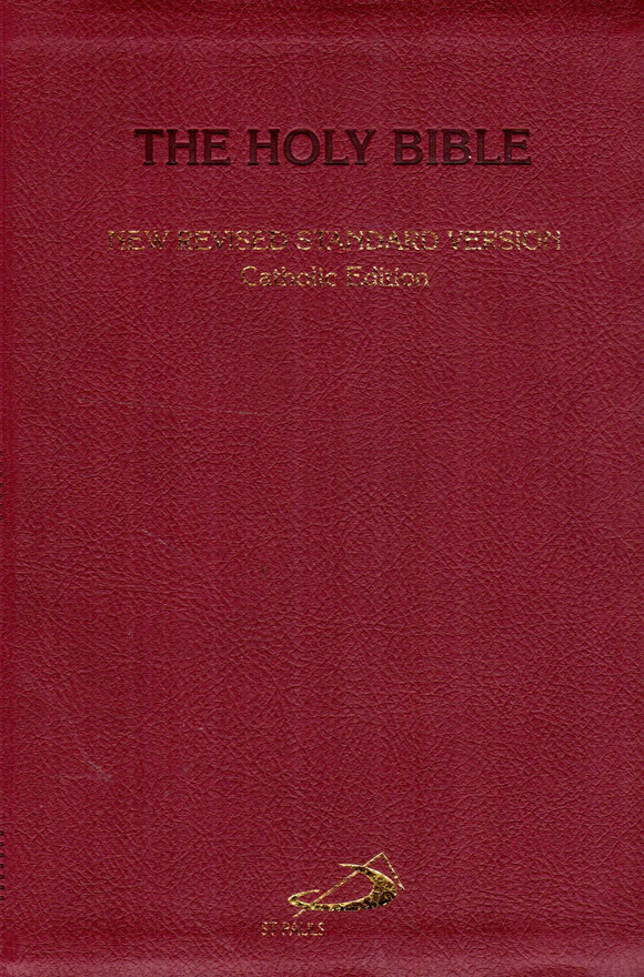 The Holy Bible NRSV Catholic (India) Leatherette (Gold Index)