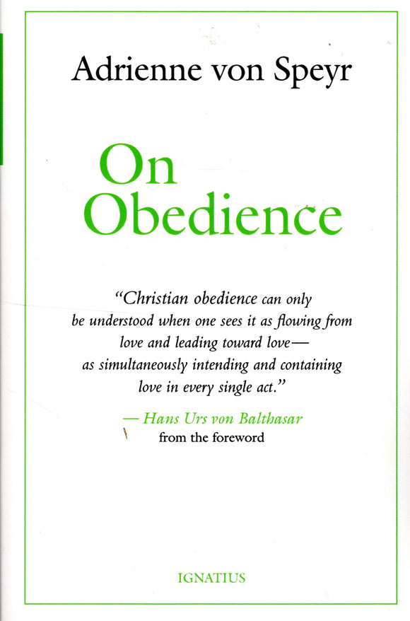 On Obedience