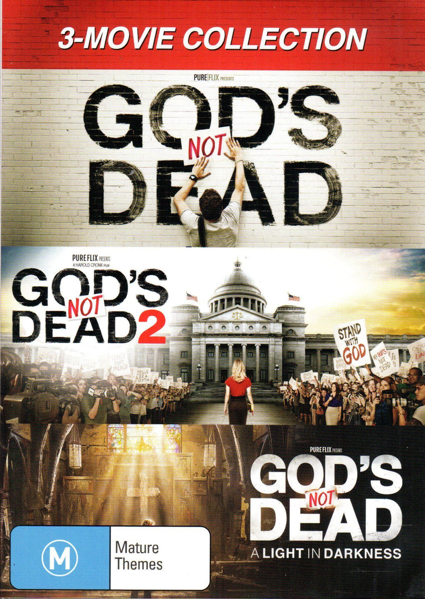 3 Movie Collection: God's Not Dead DVD – Cardinal Newman Faith ...