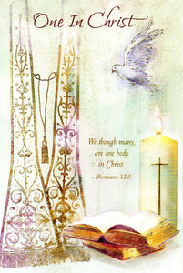 Card - One in Christ: Reception into the Catholic Church