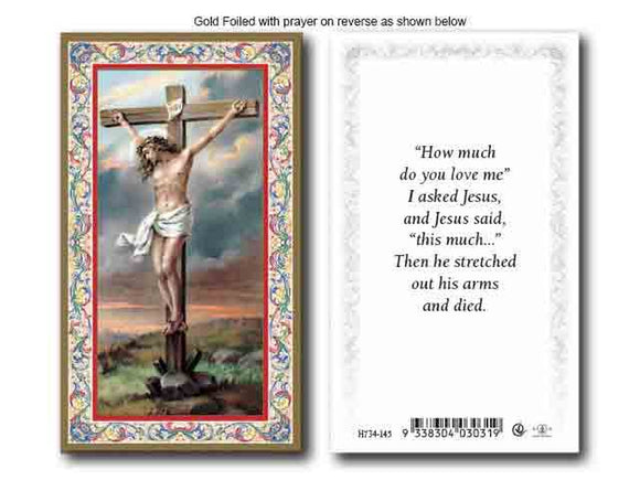 Holy Card - The Crucifixion