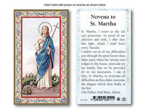 Holy Card - St Martha