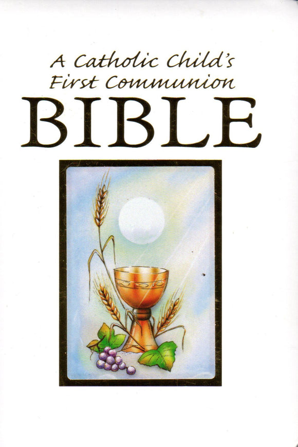 A Catholic Child's First Communion Bible