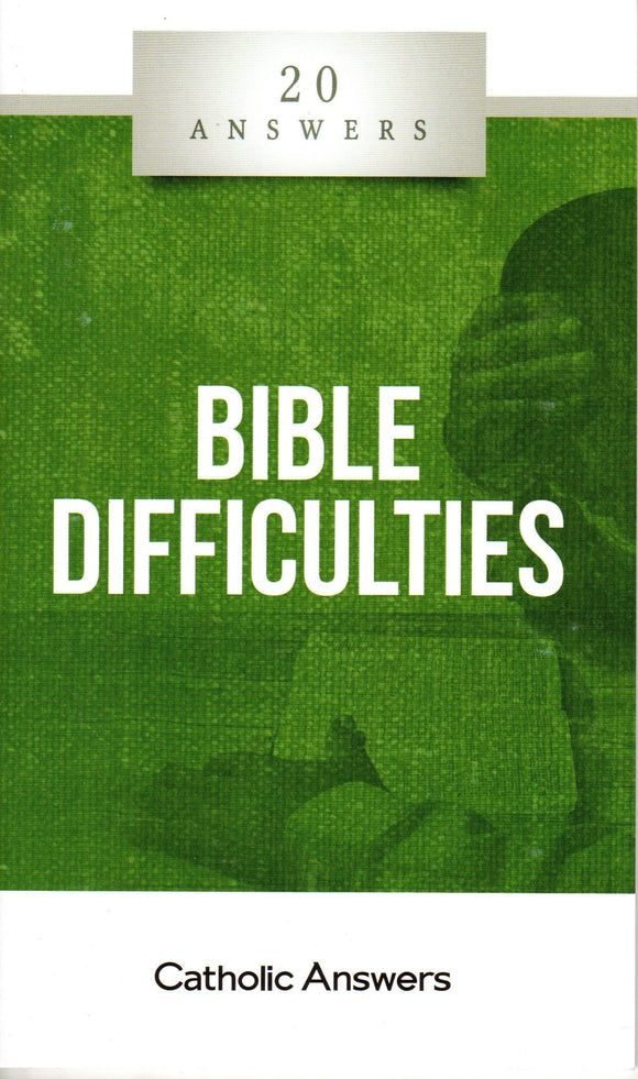 20 Answers - Bible Difficulties