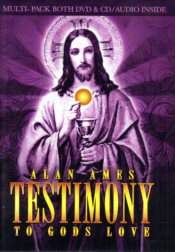 Alan Ames Testimony-to God's Love DVD/CD