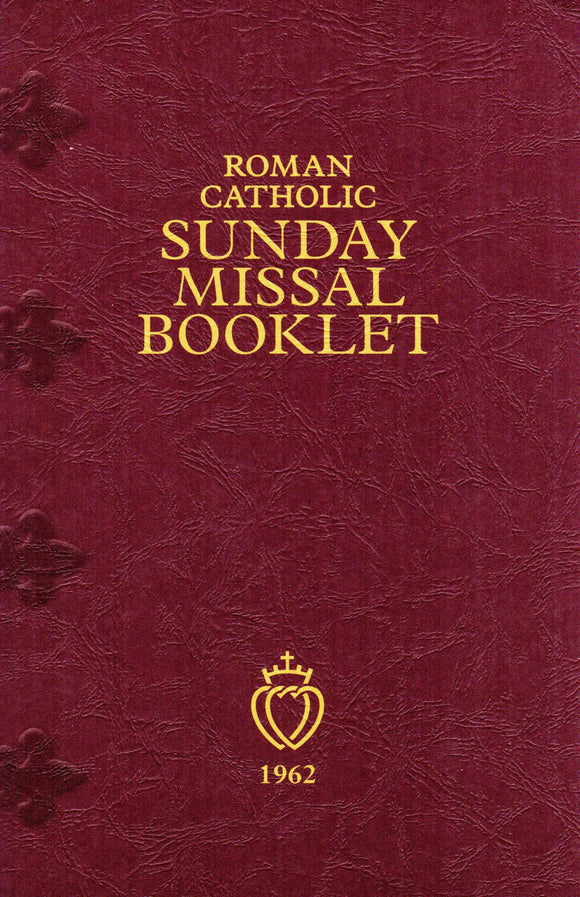 Roman Catholic Sunday Missal Booklet 1962