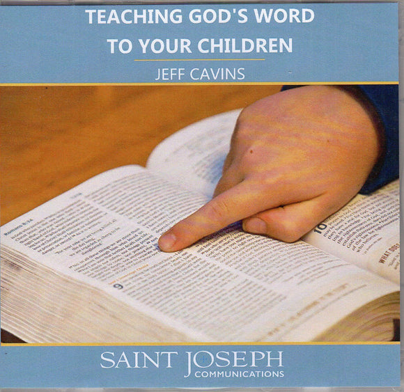 Teaching God's Word to Your Children CD
