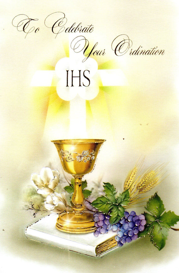 Greeting Card - To Celebrate Your Ordination