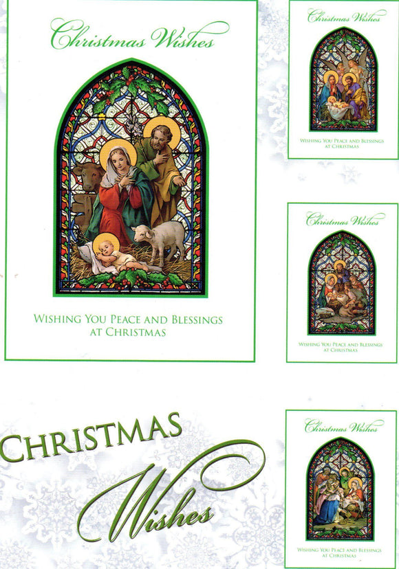 Christmas Cards - Boxed Christmas Wishes 18 Cards CBX9302