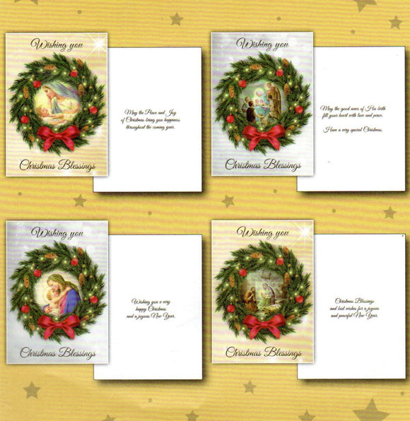 Christmas Card Budget Christmas Blessings CDX2074