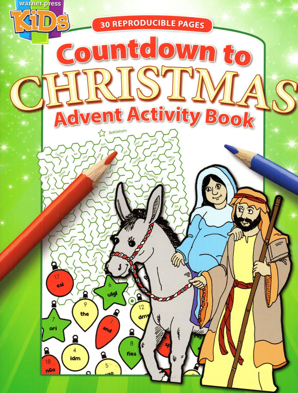 Countdown to Christmas Advent Activity Book