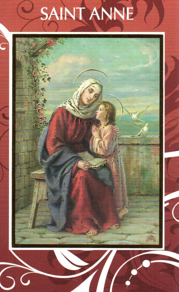 Prayer Card - Saint Anne