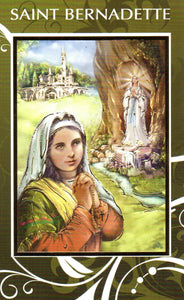 Prayer Card - Saint Bernadette