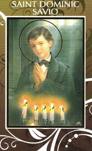 Prayer Card - Saint Dominic Savio