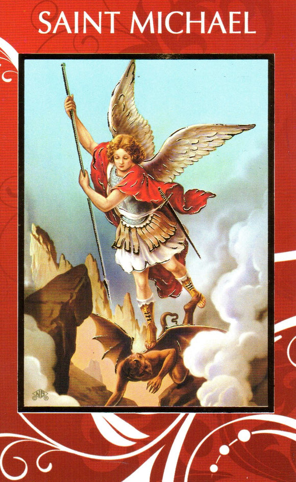 Prayer Card - Saint Michael