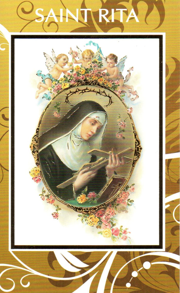 Prayer Card - Saint Rita