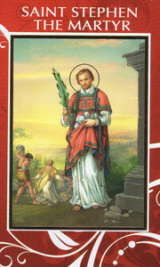 Prayer Card - St Stephen the Martyr