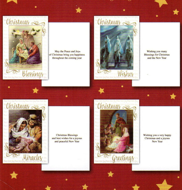 Christmas Card Budget Christmas Blessings CDX2077