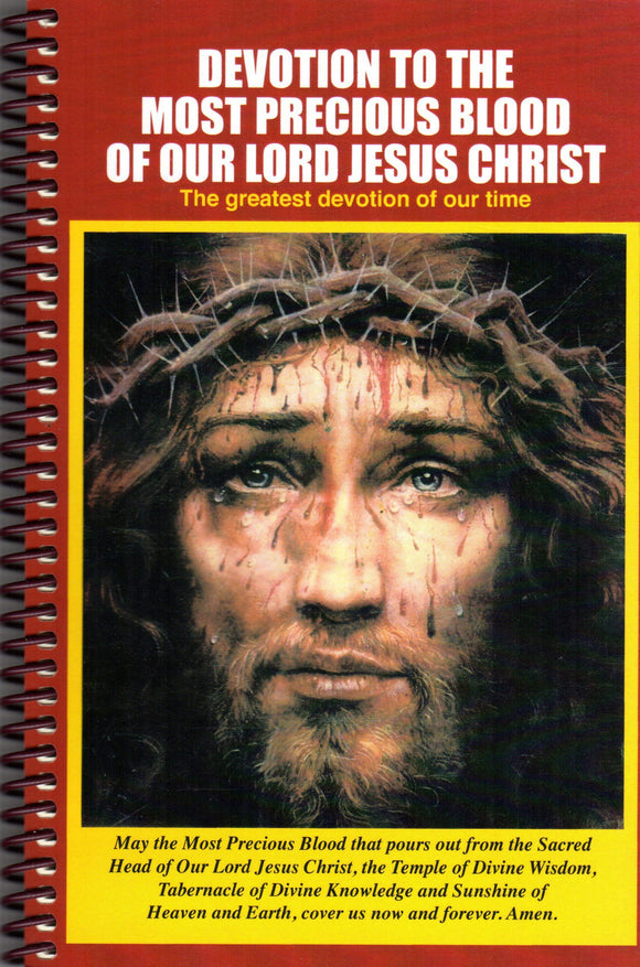 Devotion to the Most Precious Blood of Our Lord Jesus Christ