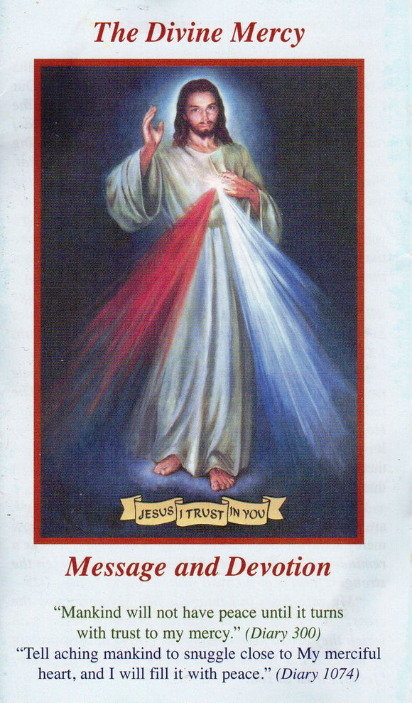 The Divine Mercy Message and Devotion (Leaflet)