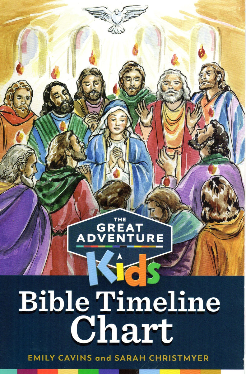 The Great Adventure Kids Bible Timeline Chart Cardinal Newman Faith