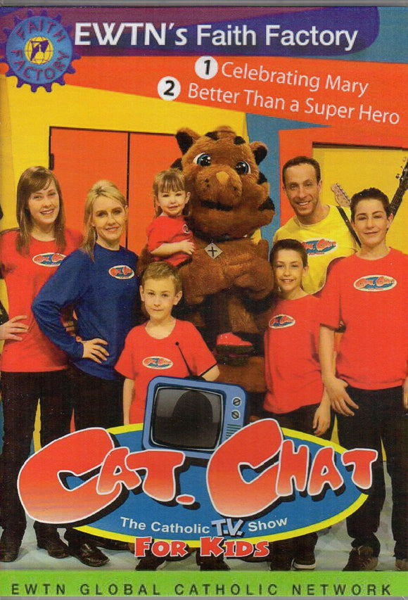 Cat Chat 1 & 2 - Celebrating Mary & Better Than a Super Hero Series 1 DVD