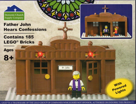 Father John Hears Confession - Lego Set