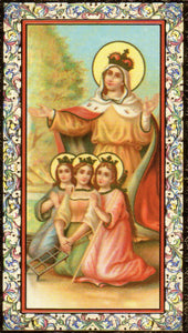 Holy Card - St Sophia, Faith, Hope and Love