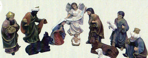 Nativity Set - 11 Piece 125mm NS10244