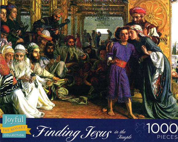 Finding Jesus in the Temple 1000 Piece Jigsaw Puzzle