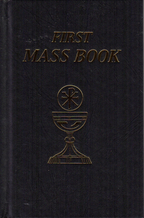 First Mass Book Black