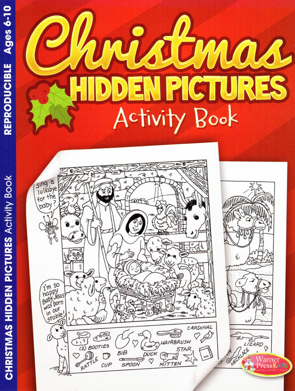 Christmas Hidden Pictures Activity Book