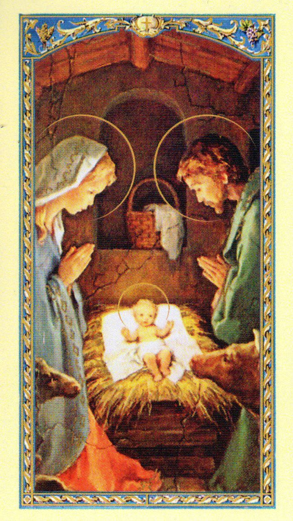 Holy Card - A Christmas Blessing (800-145)