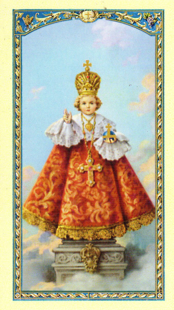 Holy Card - Infant of Prague Novena