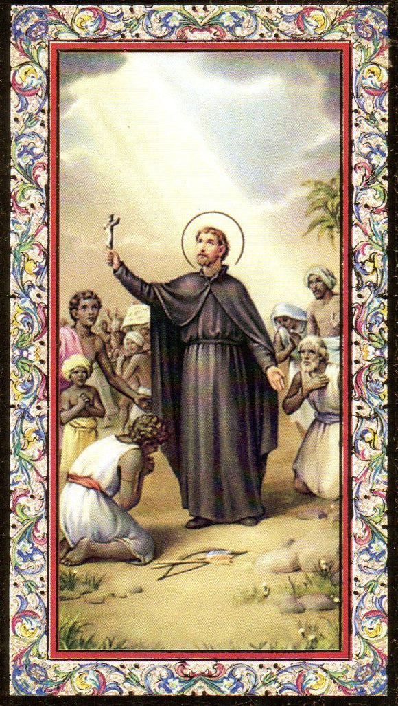 Holy Card - St Francis Xavier