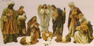 Nativity Set with Arch Stable 11 Piece 200mm NS91026