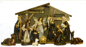 Nativity Set with Stable 11 Piece 200mm NS10148