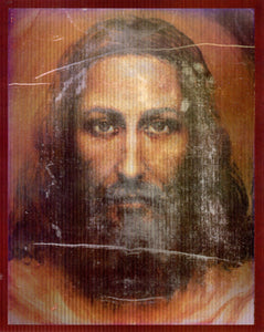 Plaque - Shroud of Turin 3D 200x240mm