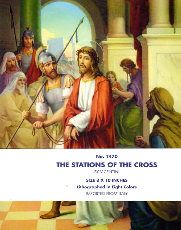 Print - Stations of the Cross Set 10x8in