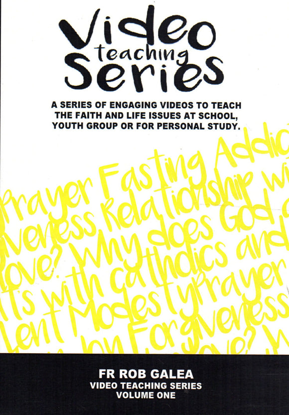 Video Teaching Series: A Series of Engaging Videos to Teach the Faith and Life Issues at School, Youth Group or for Personal Study Volume 1 DVD
