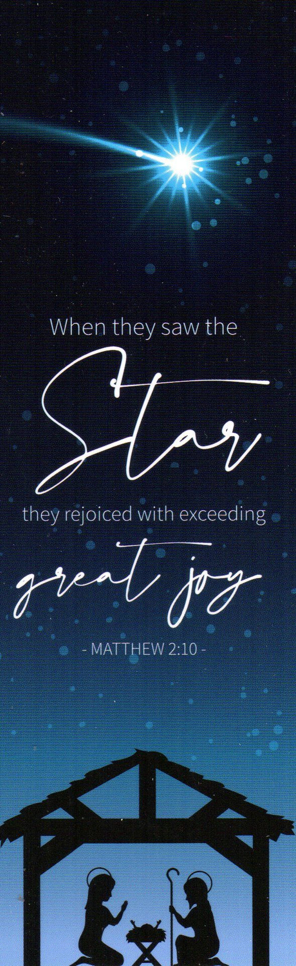 Bookmark - When They Saw the Star