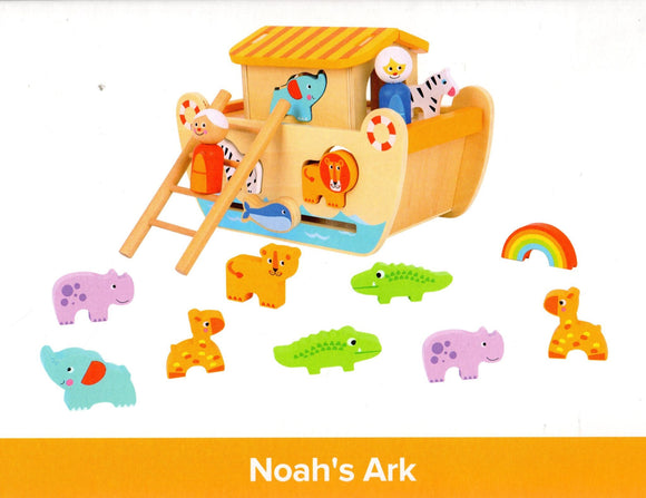 Noah's Ark Toy Set - Wooden