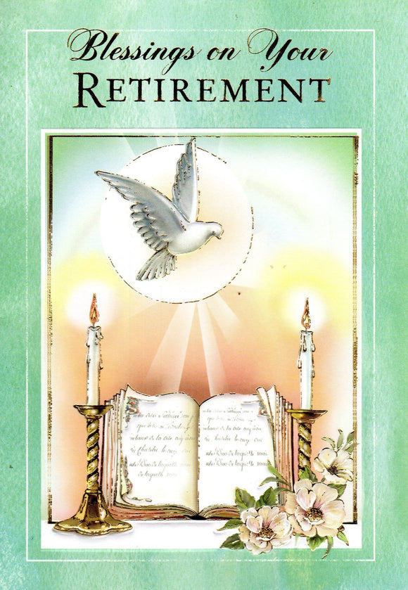 Greeting Card - Blessings on Your Retirement GC37022