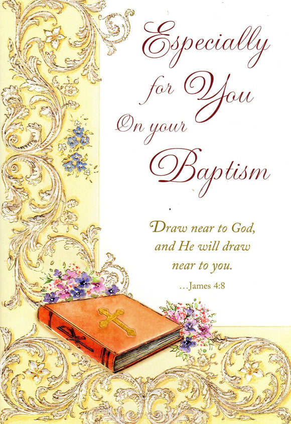 Greeting Card - Especially for You on Your Baptism GC37089