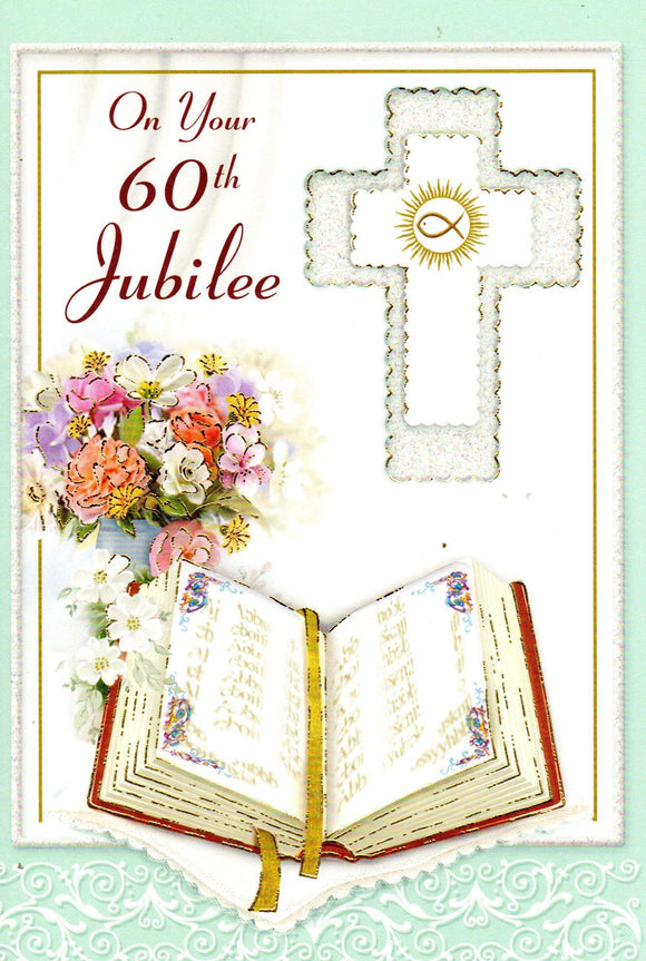 Greeting Card - On Your 60th Jubilee