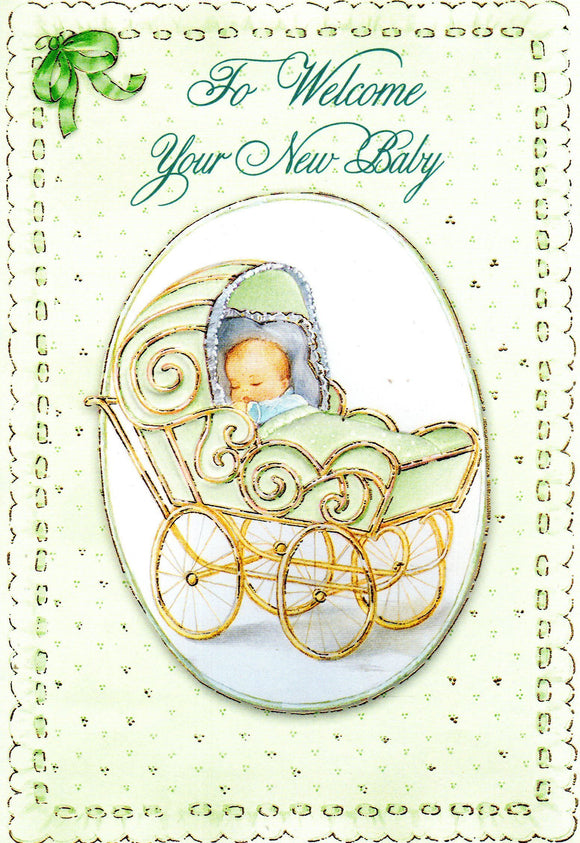 Greeting Card - To Welcome Your New Baby GC36425