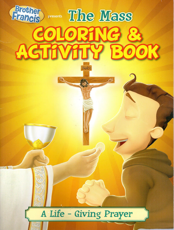Brother Francis 6: The Mass - Colouring  and Activity Book