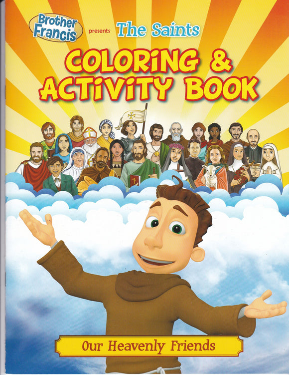 Brother Francis 8: The Saints - Colouring and Activity Book
